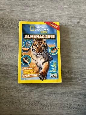 3/$15 National Geographic Kids Almanac 2015 - Yellow Cover